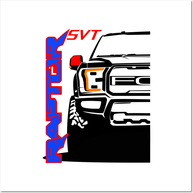 Ford Raptor SVT Wall Art by gaplexio